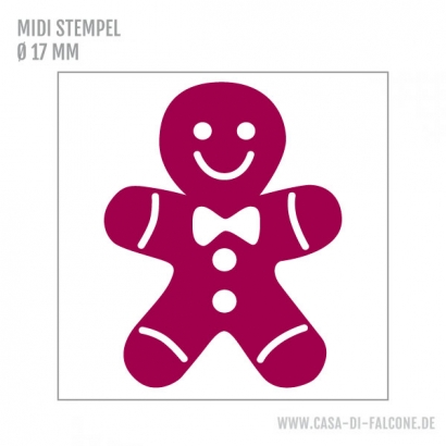MIDI Motivstempel Lebkuchenmann