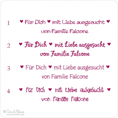 Aufkleber Geschenk