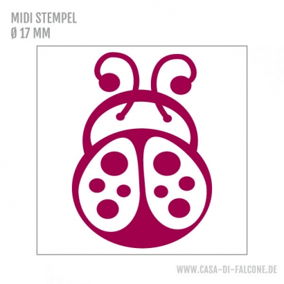 MIDI Motivstempel Marienkfer