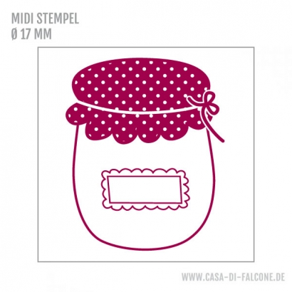 MIDI Motivstempel Marmelade