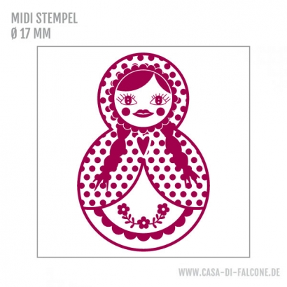 MIDI Motivstempel Matroschka