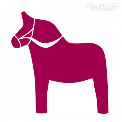 Maxi Motivstempel Dala Pferd