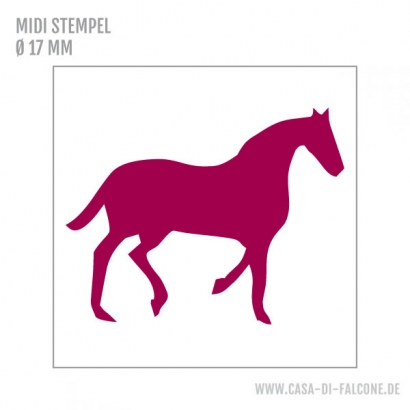 MIDI Motivstempel Pferd II