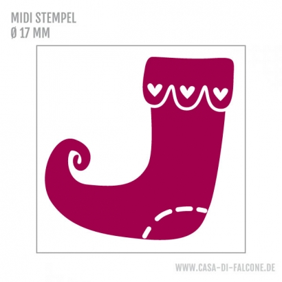 MIDI Motivstempel Socke