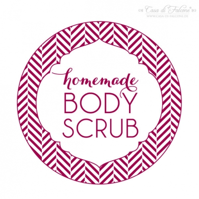 Motivstempel Body Scrub