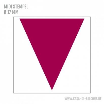 MIDI Motivstempel Wimpel Uni