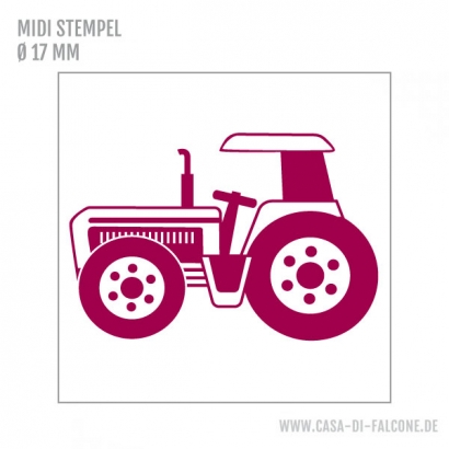 MIDI Motivstempel Traktor