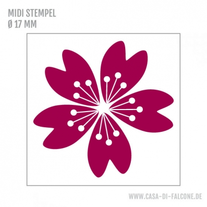 MIDI Motivstempel Sakurablte