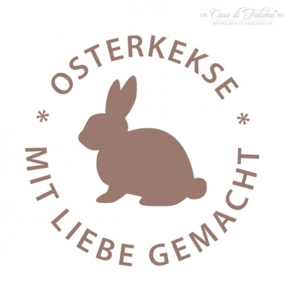 Personalisierter Keksstempel Hase