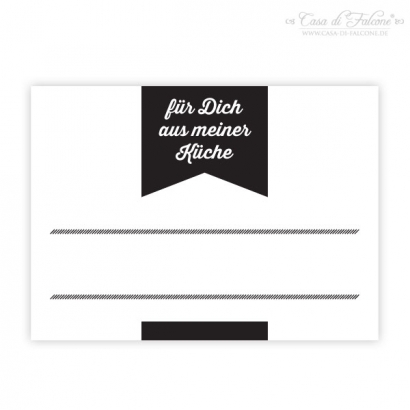 Aufkleber für Marmeladen & Eingemachtes Simple