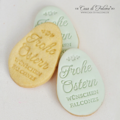 Personalisierter Fondantstempel Osterei