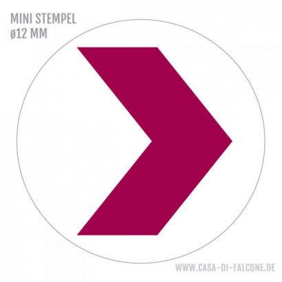 MINI Stempel Pfeil