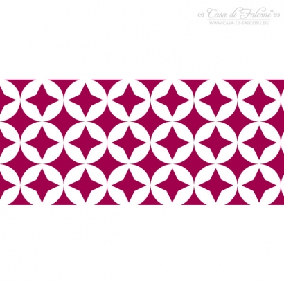 Bordrenstempel Diamant im Kreis negativ