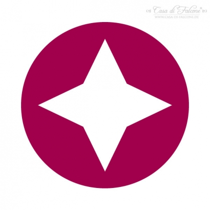 Maxi Motivstempel Diamant im Kreis