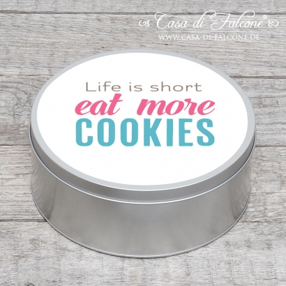 Motivdose Maxi Typo Eat more Cookies