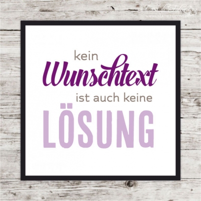 Typo Poster No. 003 personalisiert