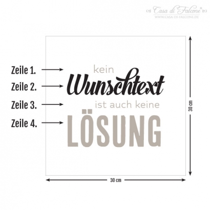 Typo Poster No. 003 personalisiert