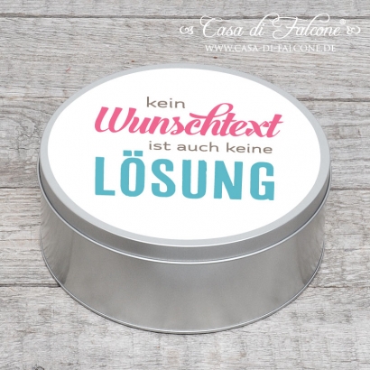 Personalisierte Dose Typo Maxi