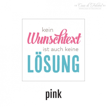 Personalisierte Dose Typo eckig