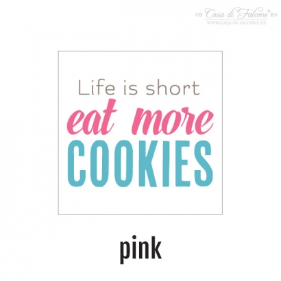 Metalldose Typo Eat more Cookies MIDI