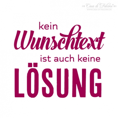 Textstempel Typo III