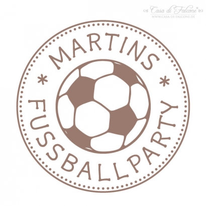 Personalisierter Keksstempel Fuball