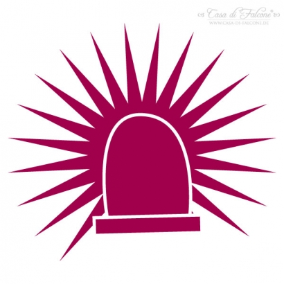 Maxi Motivstempel Sirene