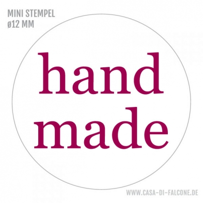 MINI Textstempel handmade