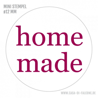 MINI Textstempel homemade