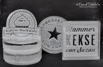 Personalisierter Keksstempel Katze
