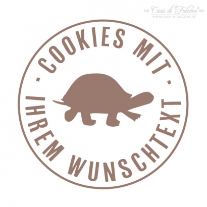 Personalisierter Keksstempel Schildkrte