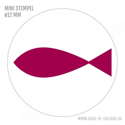 Mini Motivstempel Fisch II