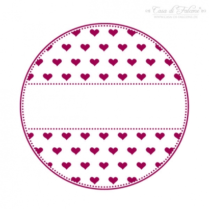 Kombinationsstempel Herzen II