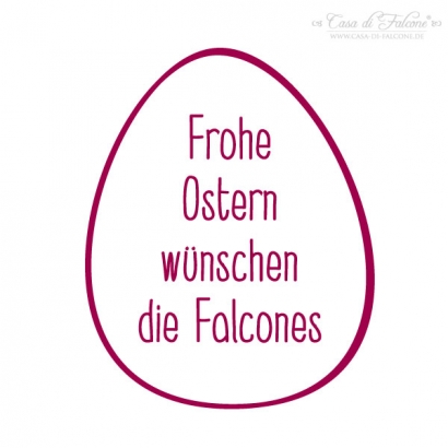 Osterstempel Osterei simple