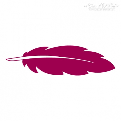 Motivstempel Feder negativ