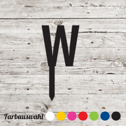 Cupcake topper sans serif - w