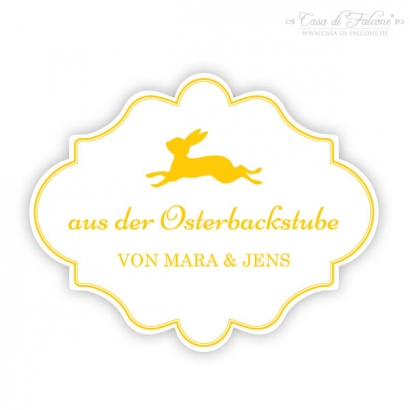 Aufkleber Ostergrsse