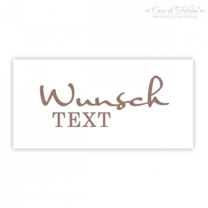 Personalisierter Keksstempel Typo I