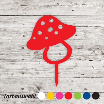 Muffinstecker Fliegenpilz