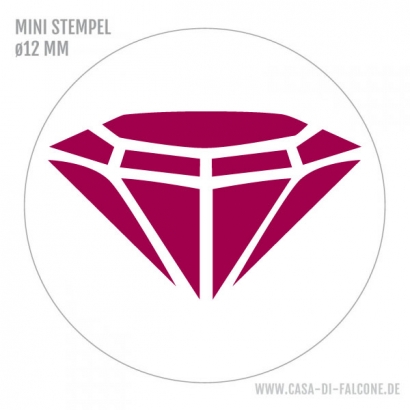 Mini Motivstempel Diamant