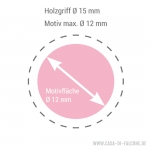 Mini Motivstempel Diamant