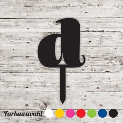 Cake topper Serif d