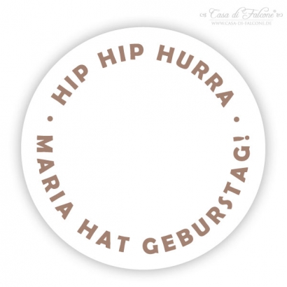 Personalisierter Keksstempel Simple II