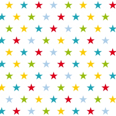 Geschenkpapier Star bunt