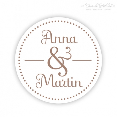 Personalisierter Fondantstempel Mini Namen