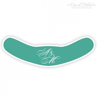 Elegance Flaschenhals-Aufkleber