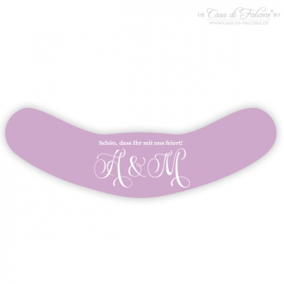 swash - Flaschenhals-Aufkleber II