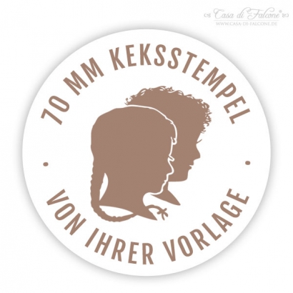 Logo Keksstempel RUND 70 mm
