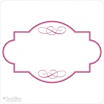 Motivstempel Rahmen Elegance