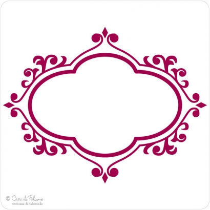 Motivstempel Rahmen Oriental